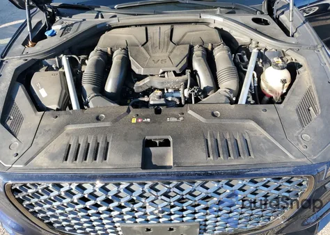 2022 Genesis Gv70 Base из США, поврежденный, VIN KMUMCDTC5NU035328